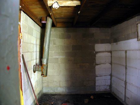 Albion Drive-In Theatre - Back Room - Photo From Water Winter Wonderland (newer photo)